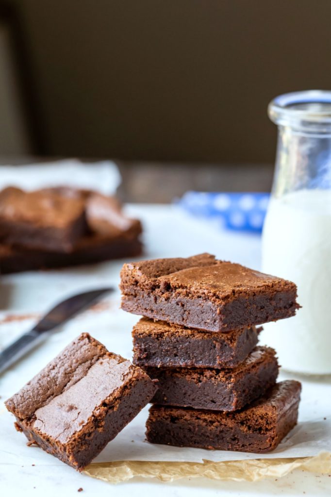 Quick and easy brownie within minutes