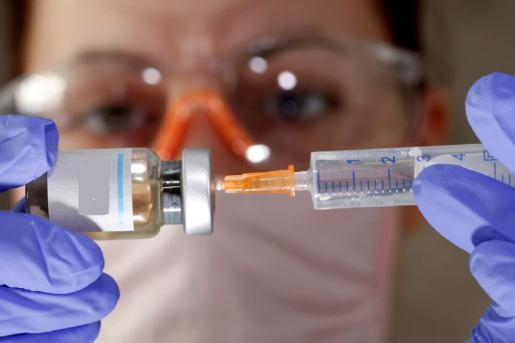 Does your child have a fever? It might be just a side effect