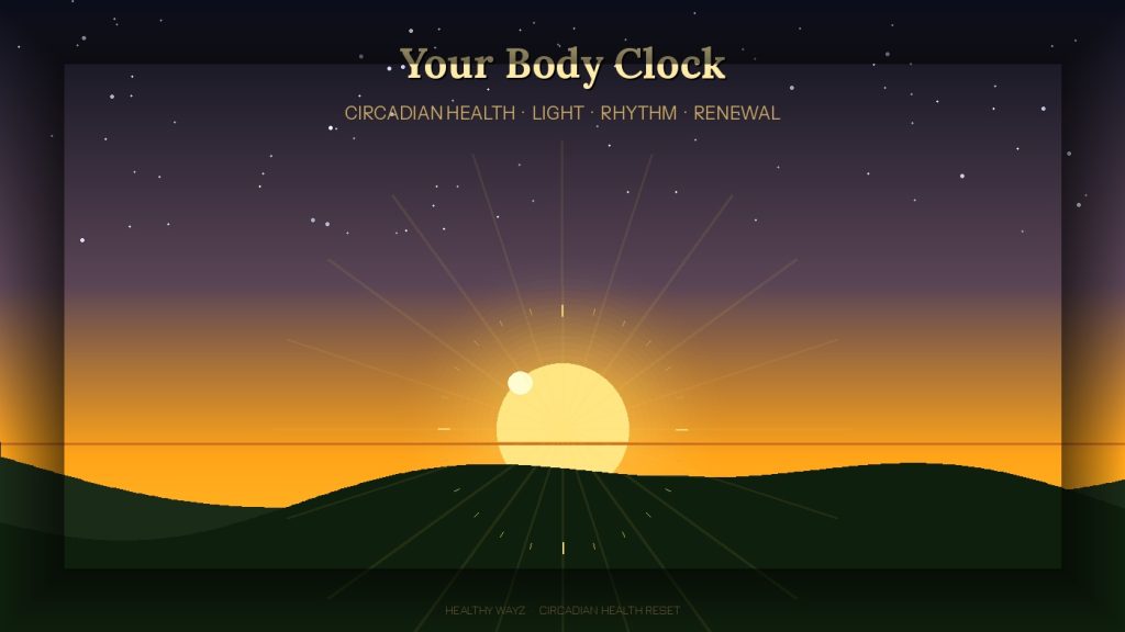Circadian Health Reset:Eat, Sleep & Move by Your Body Clock