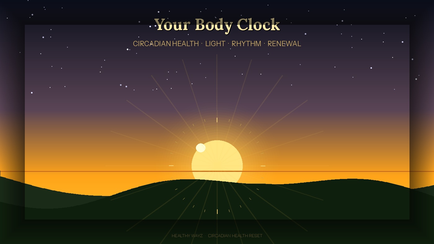 Circadian Health Reset:Eat, Sleep & Move by Your Body Clock